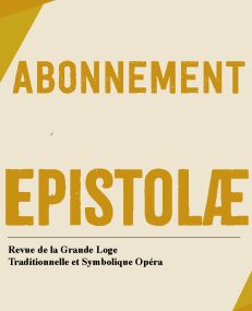 CARTOUCHE - EPISTOLAE